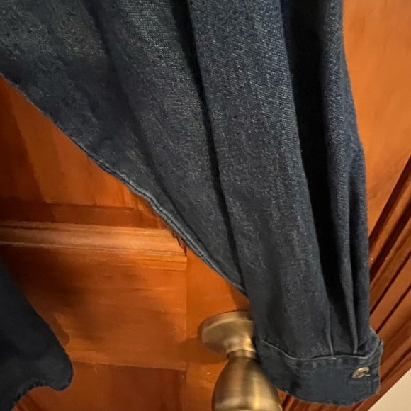 Holiday Denim Shirt!  Cute for party or just wear to go shopping! - Picture 4 of 5